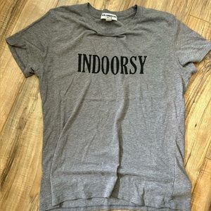 Size medium “indoorsy” vintage tee